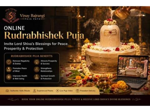 Book Rudrabhishek Puja Benefits for Life Transformation