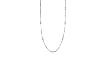 Buy 18 Karat White Gold Chain for Spring Season – Elegant Diamond Necklace