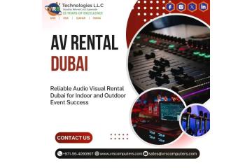 Fast AV Rental Dubai for Events Today?