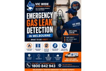 Emergency Gas Leak Detection in Melbourne – 24/7 Fast Response