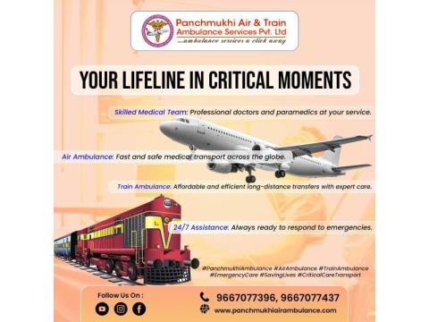 Travel to Your Chosen Destination via Panchmukhi Air and Train Ambulance Services in Chennai