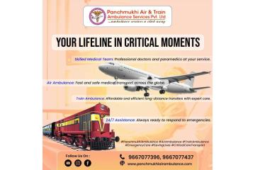 Travel to Your Chosen Destination via Panchmukhi Air and Train Ambulance Services in Chennai