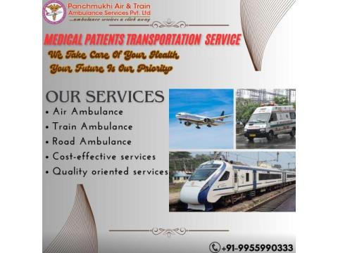 Panchmukhi Air and Train Ambulance Services in Varanasi: Comprehensive Care  