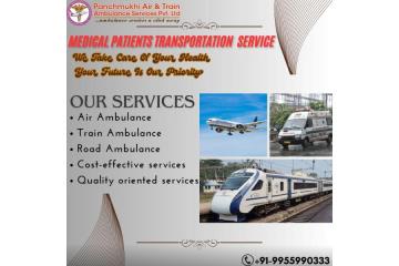 Panchmukhi Air and Train Ambulance Services in Varanasi: Comprehensive Care  
