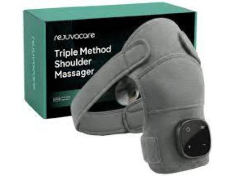 Hewelth Triple Shoulder Massager: for Relaxing Deep Tissue Muscle Relief!