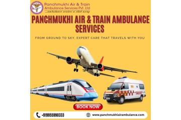 Panchmukhi Air and Train Ambulance Services in Thiruvananthapuram promise a comfortable journey