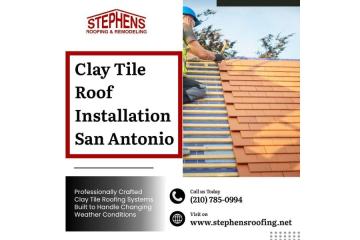 Clay Tile Roof Installation San Antonio