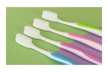 Ultra-Soft Silicone Toothbrush for Adults