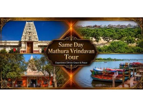  One Day Vrindavan Mathura Tour 