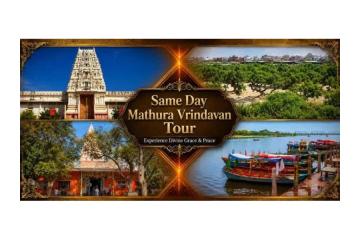  One Day Vrindavan Mathura Tour 
