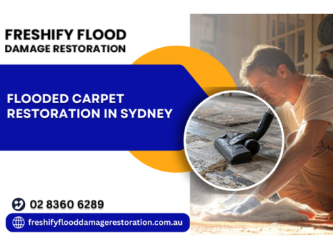 Flooded Carpet Restoration Sydney – Same Day Help