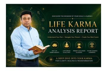 Book Accurate Karma Analysis Reading Today