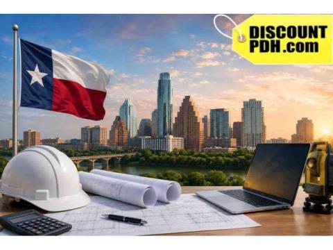 Texas PDH Courses Online for Professional Engineers | Fast & Affordable CE Credits
