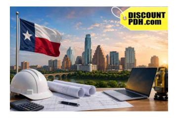 Texas PDH Courses Online for Professional Engineers | Fast & Affordable CE Credits