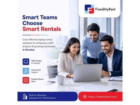 Laptop Rentals in Mumbai for Temporary Staff and Project-Based Teams