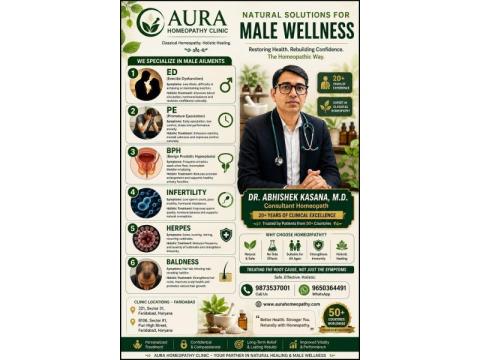 Best Homeopathy Treatment For Erectile Dysfunction in India
