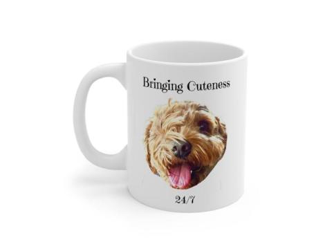 Buy Cute Doodle Dog Mug for Spring Season Gift Ideas