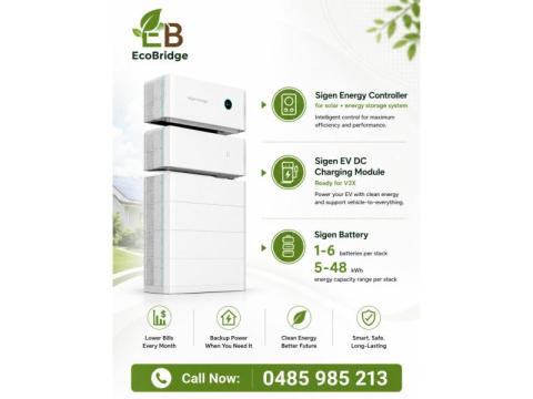 ECOBRIDGE – SMART SOLAR & BATTERY SYSTEMS 