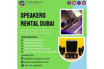 Looking for Speakers Rental Dubai Solutions?