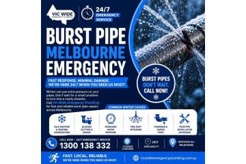 Burst Pipe Emergency Melbourne – 24/7 Fast Response