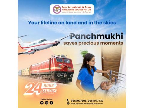 Panchmukhi Air Ambulance Services in Patna offer unlimited opportunities for travel