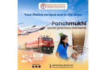 Panchmukhi Air Ambulance Services in Patna offer unlimited opportunities for travel