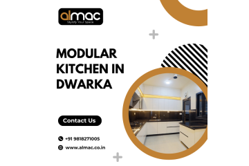 Modern Modular Kitchen in Dwarka | Almac Modular Kitchens & Interiors
