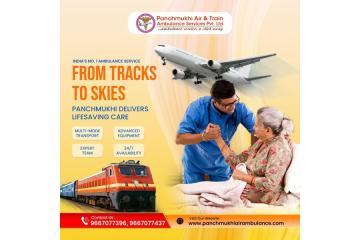 Panchmukhi Air Ambulance Services in Delhi, remain constantly at the comfort and convenience 