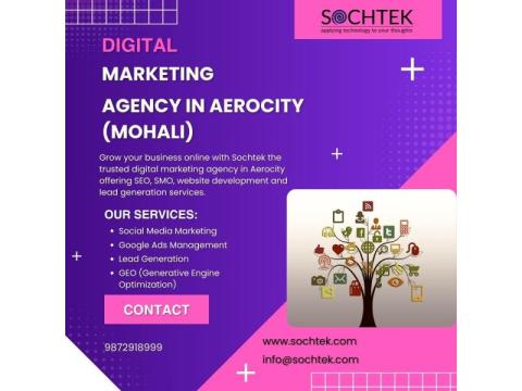 Digital Marketing Agency in Aerocity | Sochtek SEO