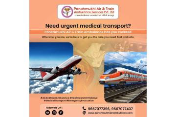Panchmukhi Air Ambulance Services in Mumbai maintain a hospital-like environment