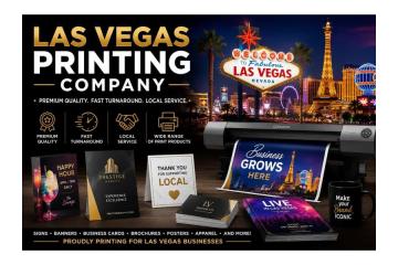 Las Vegas Printing Company for Custom Graphics & Large Format Printing 