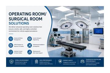 Advanced Operating Room & Surgical Room Solutions