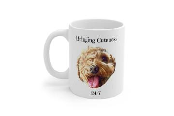 Buy Spring Season Cute Doodle Dog Mug Online in USA