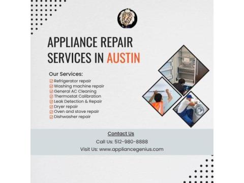 Washer, Dryer & Refrigerator Repair in Austin TX