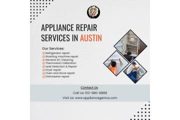 Washer, Dryer & Refrigerator Repair in Austin TX