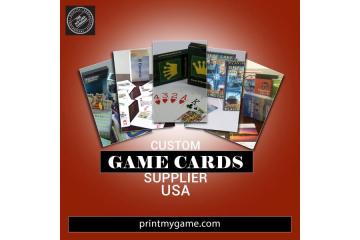 Custom Game Cards Supplier USA