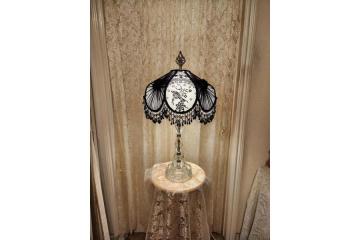 Buy Vintage Lampshade Fringe with Glass Beads Online USA for Victorian & Rustic Home Décor