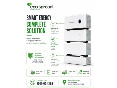 SMART ENERGY SOLUTIONS FOR EVERY HOME!