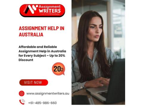 Affordable and Reliable Assignment Help in Australia for Every Subject – Up to 20% Discount