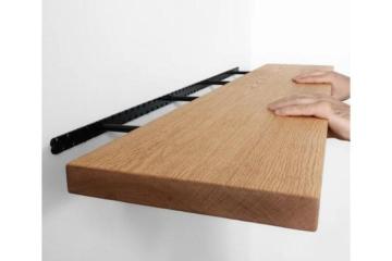 Large Wall Shelf Grandeur in Oak for Modern Spaces