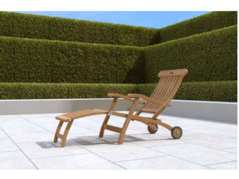 Teak Garden Sun Loungers