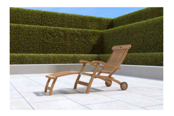 Teak Garden Sun Loungers