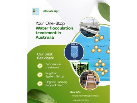 Water flocculation treatment Australia