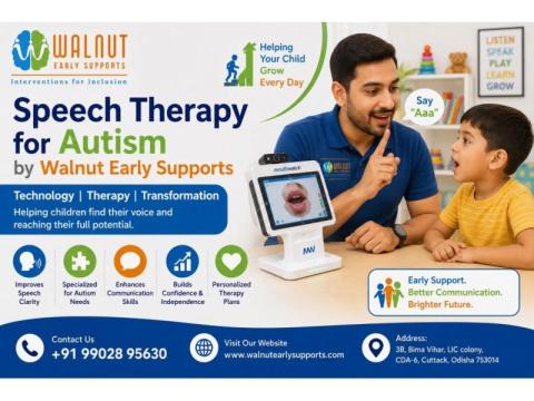 Speech Therapy for Autism by Walnut Early Supports