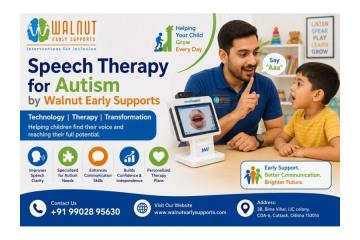 Speech Therapy for Autism by Walnut Early Supports