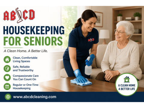 Affordable Housekeeping for Seniors and Elderly Care Homes