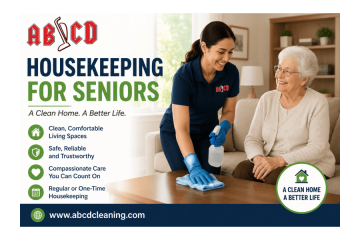 Affordable Housekeeping for Seniors and Elderly Care Homes