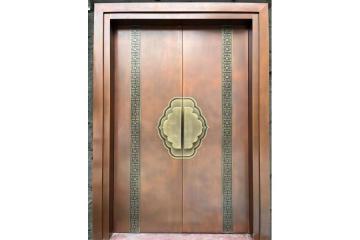 Brass Door Designs by Fabrinox for Timeless Luxury Spaces