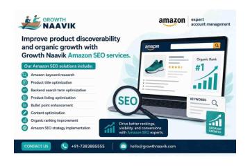 Amazon SEO Services to Improve Organic Rankings & Sales