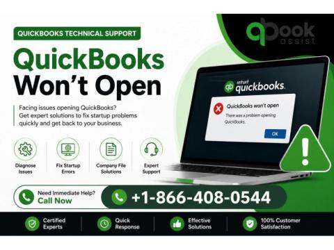 QuickBooks Won’t Open? Fix Startup and Loading Issues 